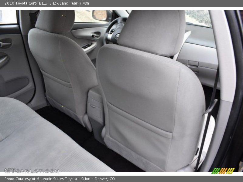 Black Sand Pearl / Ash 2010 Toyota Corolla LE