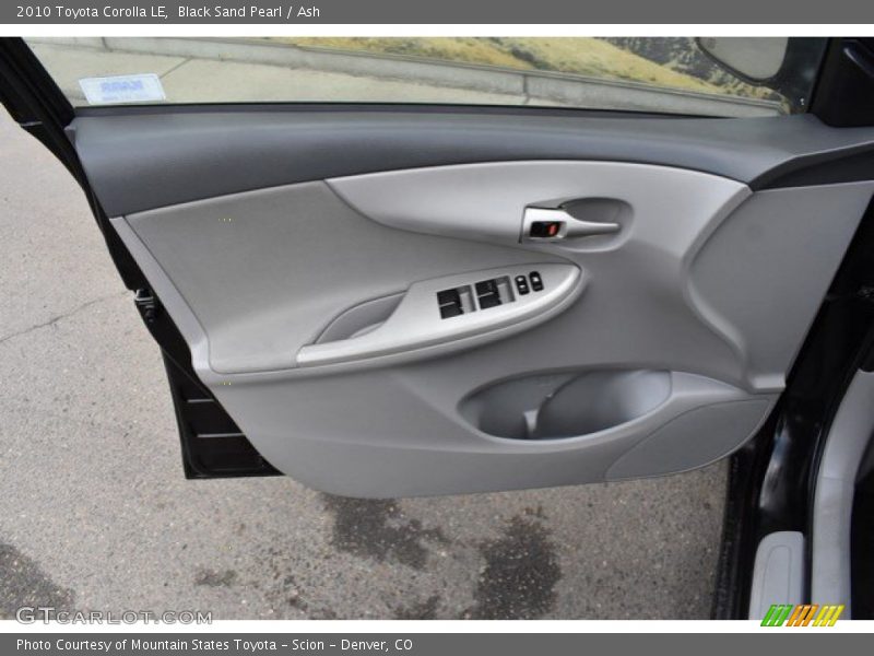 Black Sand Pearl / Ash 2010 Toyota Corolla LE