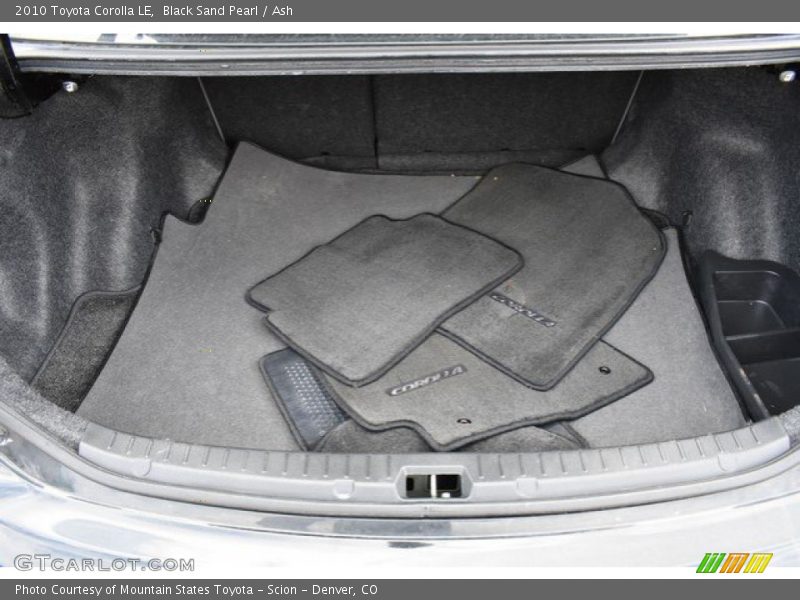 Black Sand Pearl / Ash 2010 Toyota Corolla LE