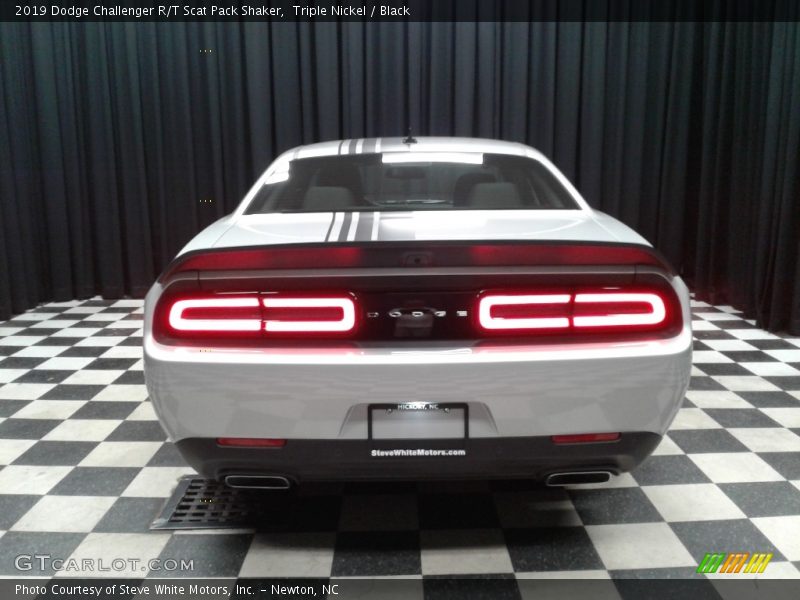 Triple Nickel / Black 2019 Dodge Challenger R/T Scat Pack Shaker