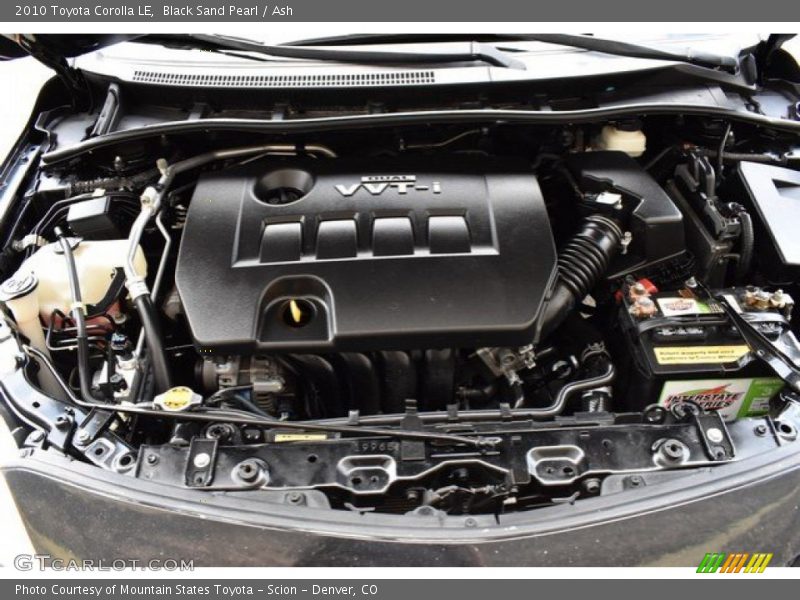 Black Sand Pearl / Ash 2010 Toyota Corolla LE
