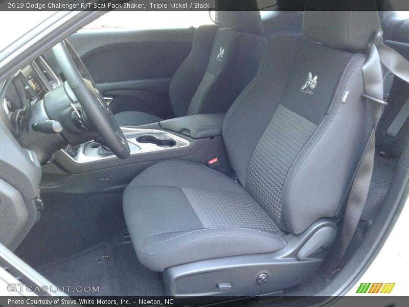 Triple Nickel / Black 2019 Dodge Challenger R/T Scat Pack Shaker