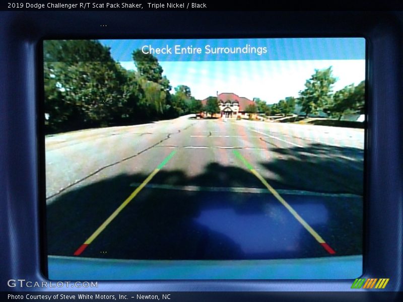 Triple Nickel / Black 2019 Dodge Challenger R/T Scat Pack Shaker