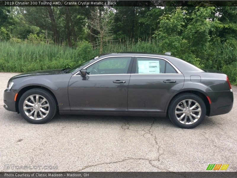 Granite Crystal Metallic / Black 2019 Chrysler 300 Touring AWD