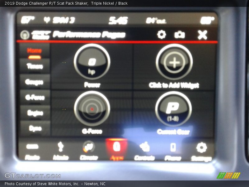 Triple Nickel / Black 2019 Dodge Challenger R/T Scat Pack Shaker