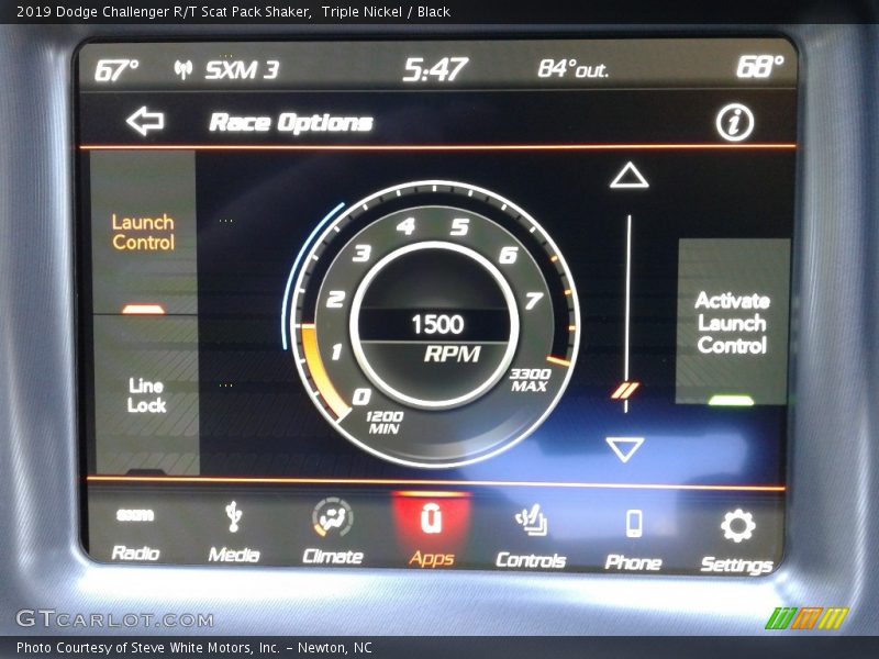 Triple Nickel / Black 2019 Dodge Challenger R/T Scat Pack Shaker