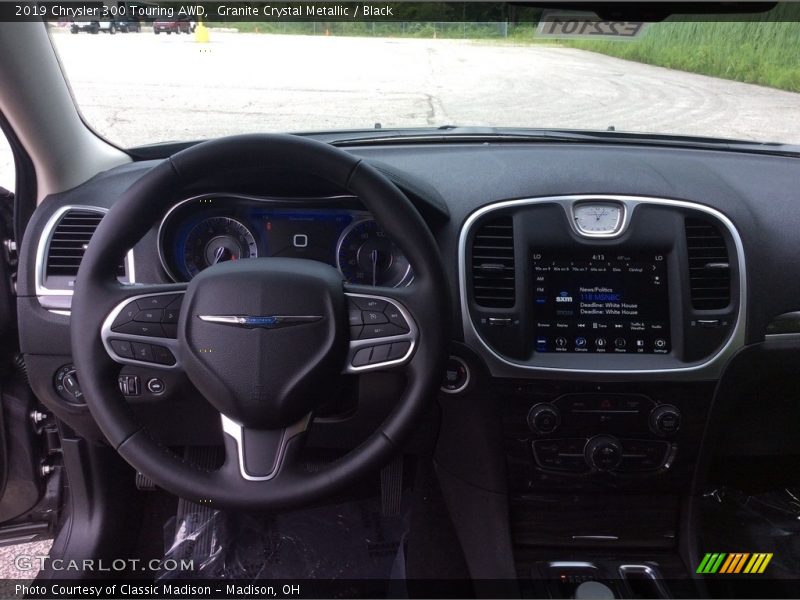Granite Crystal Metallic / Black 2019 Chrysler 300 Touring AWD