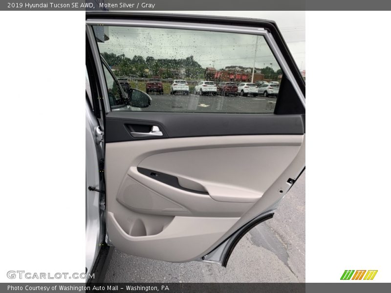 Molten Silver / Gray 2019 Hyundai Tucson SE AWD