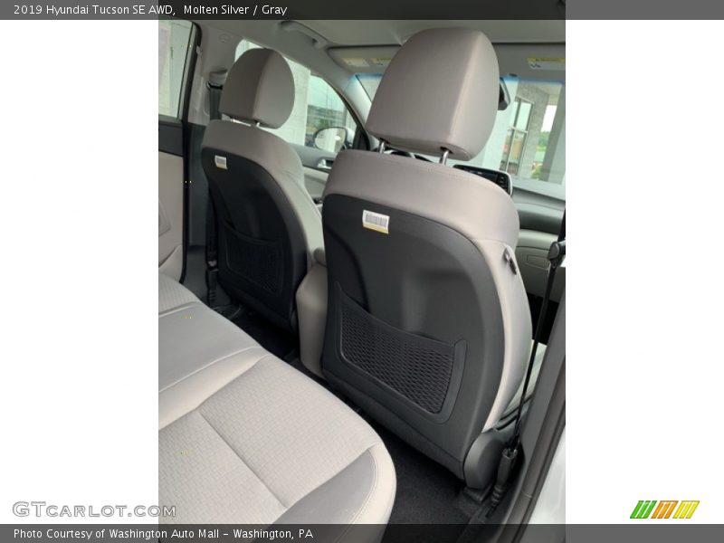 Molten Silver / Gray 2019 Hyundai Tucson SE AWD
