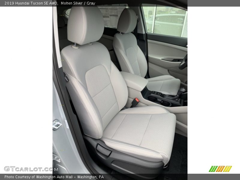 Molten Silver / Gray 2019 Hyundai Tucson SE AWD