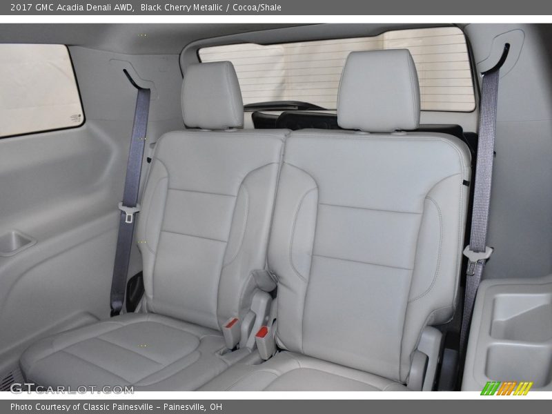 Black Cherry Metallic / Cocoa/Shale 2017 GMC Acadia Denali AWD