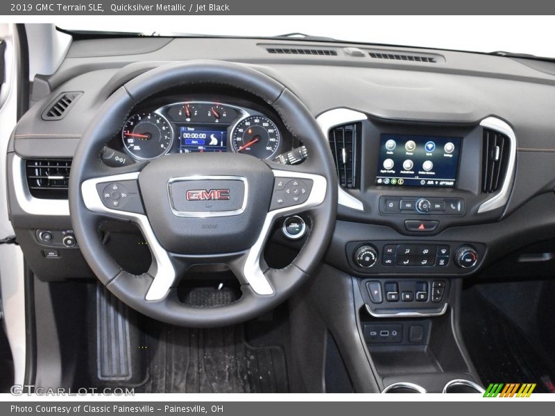 Quicksilver Metallic / Jet Black 2019 GMC Terrain SLE