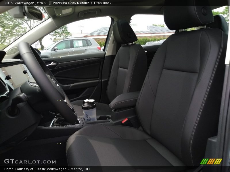 Platinum Gray Metallic / Titan Black 2019 Volkswagen Jetta SEL