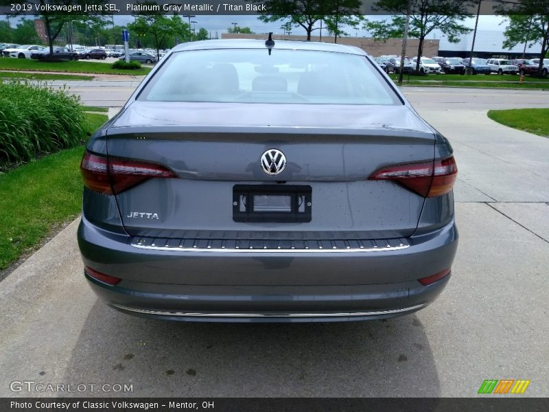 Platinum Gray Metallic / Titan Black 2019 Volkswagen Jetta SEL