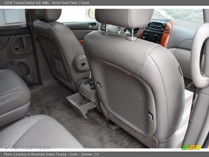Arctic Frost Pearl / Stone 2008 Toyota Sienna XLE AWD