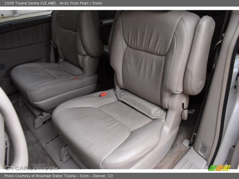 Arctic Frost Pearl / Stone 2008 Toyota Sienna XLE AWD