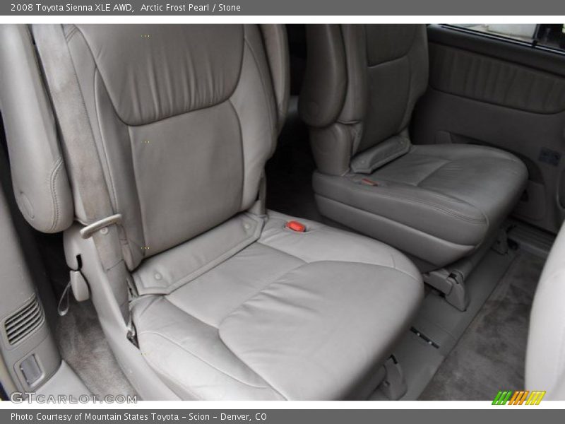 Arctic Frost Pearl / Stone 2008 Toyota Sienna XLE AWD