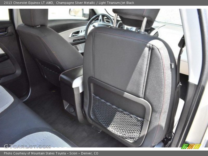 Champagne Silver Metallic / Light Titanium/Jet Black 2013 Chevrolet Equinox LT AWD
