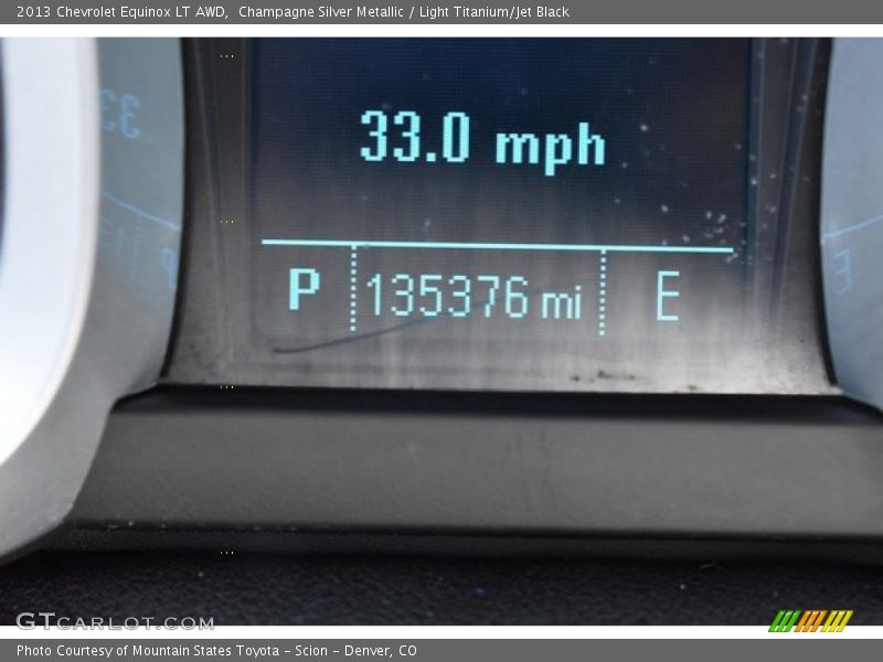 Champagne Silver Metallic / Light Titanium/Jet Black 2013 Chevrolet Equinox LT AWD