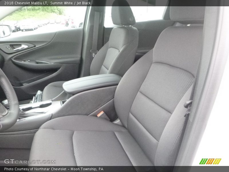 Summit White / Jet Black 2018 Chevrolet Malibu LT