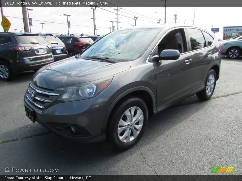 Polished Metal Metallic / Gray 2013 Honda CR-V EX AWD