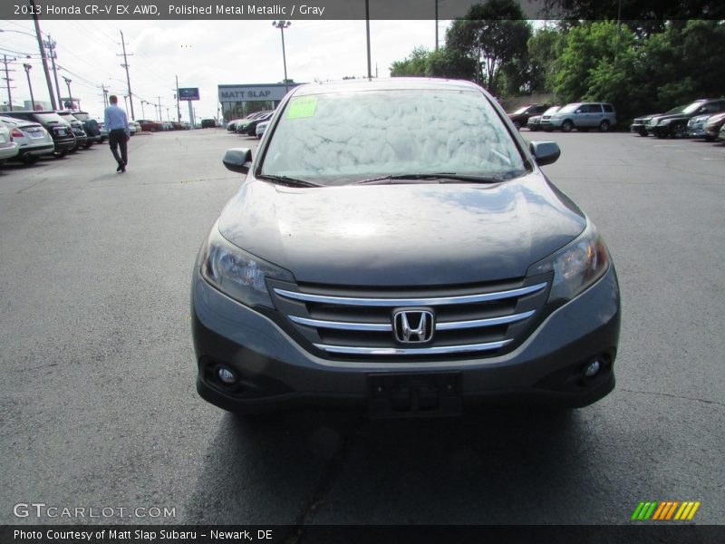 Polished Metal Metallic / Gray 2013 Honda CR-V EX AWD