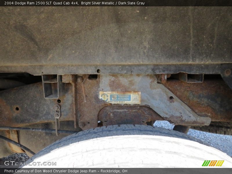 Bright Silver Metallic / Dark Slate Gray 2004 Dodge Ram 2500 SLT Quad Cab 4x4