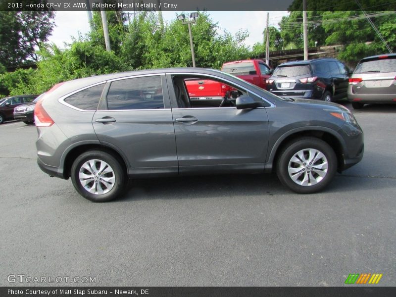 Polished Metal Metallic / Gray 2013 Honda CR-V EX AWD