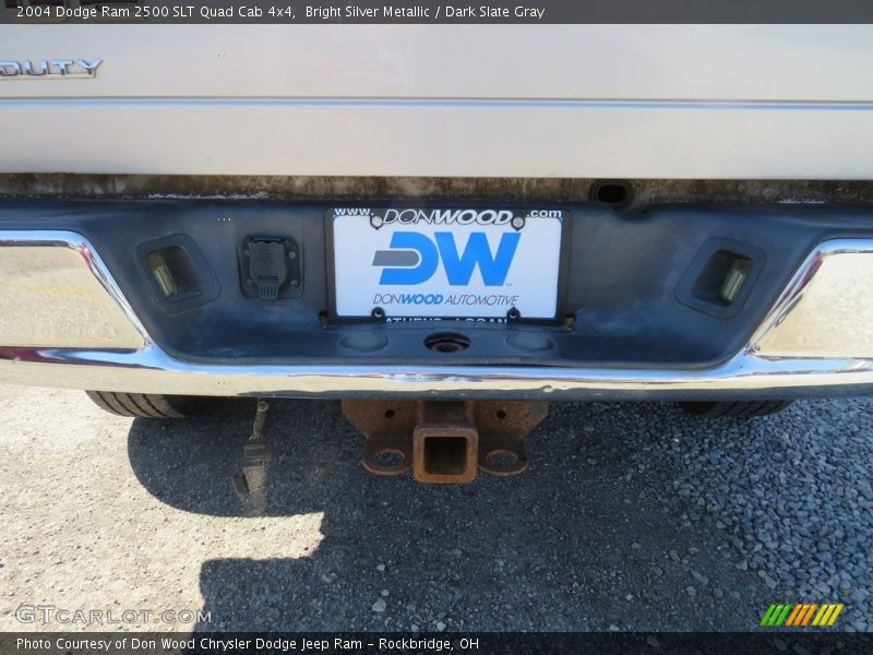 Bright Silver Metallic / Dark Slate Gray 2004 Dodge Ram 2500 SLT Quad Cab 4x4