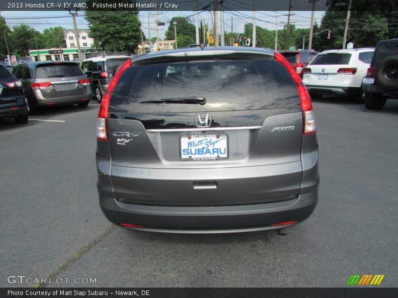 Polished Metal Metallic / Gray 2013 Honda CR-V EX AWD