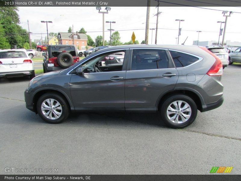 Polished Metal Metallic / Gray 2013 Honda CR-V EX AWD