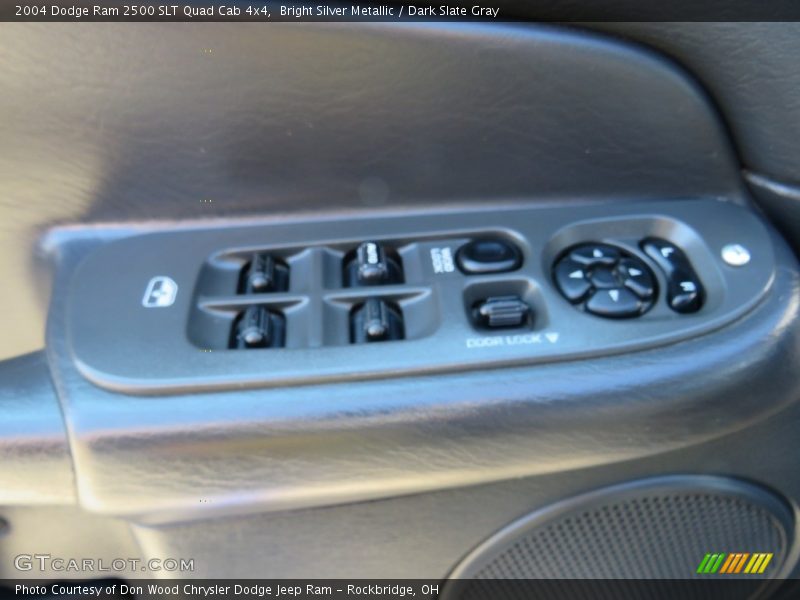 Bright Silver Metallic / Dark Slate Gray 2004 Dodge Ram 2500 SLT Quad Cab 4x4