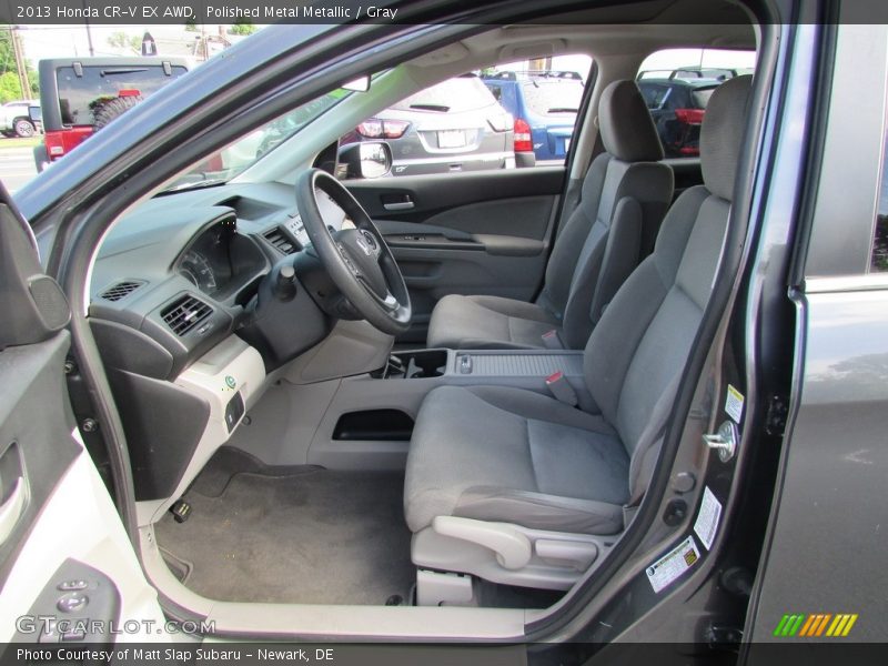 Polished Metal Metallic / Gray 2013 Honda CR-V EX AWD