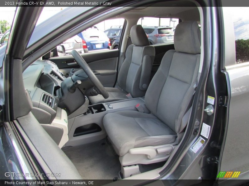 Polished Metal Metallic / Gray 2013 Honda CR-V EX AWD