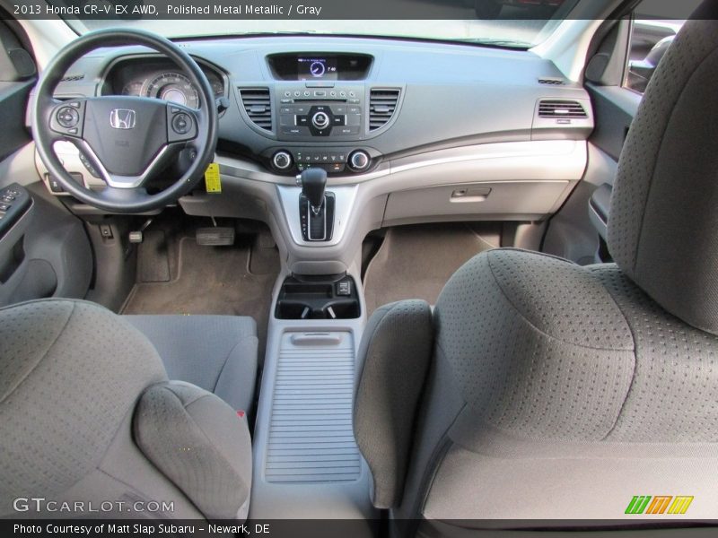 Polished Metal Metallic / Gray 2013 Honda CR-V EX AWD