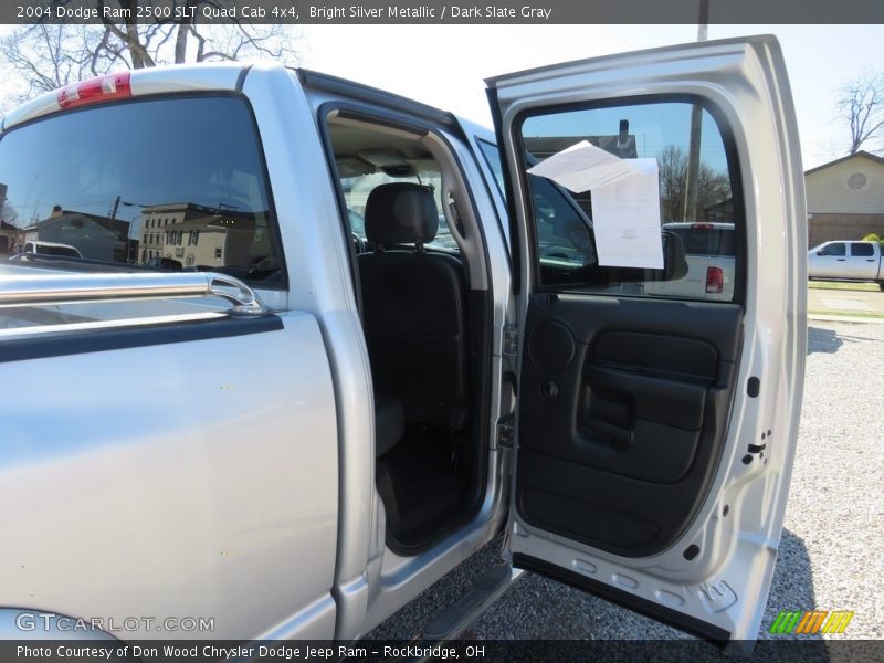 Bright Silver Metallic / Dark Slate Gray 2004 Dodge Ram 2500 SLT Quad Cab 4x4