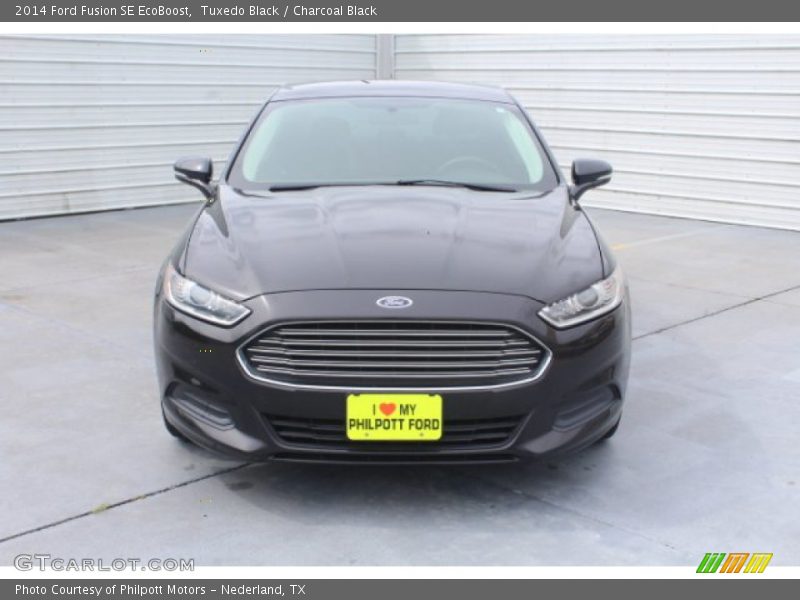 Tuxedo Black / Charcoal Black 2014 Ford Fusion SE EcoBoost
