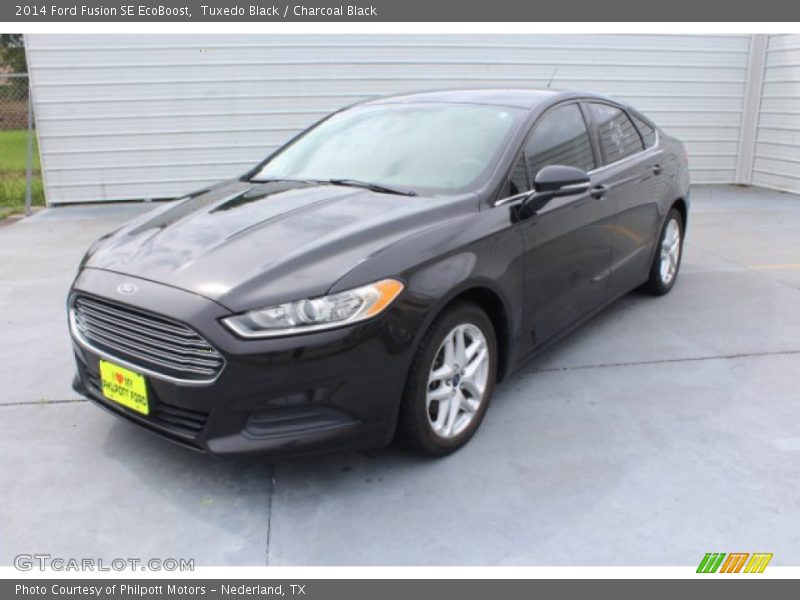 Tuxedo Black / Charcoal Black 2014 Ford Fusion SE EcoBoost