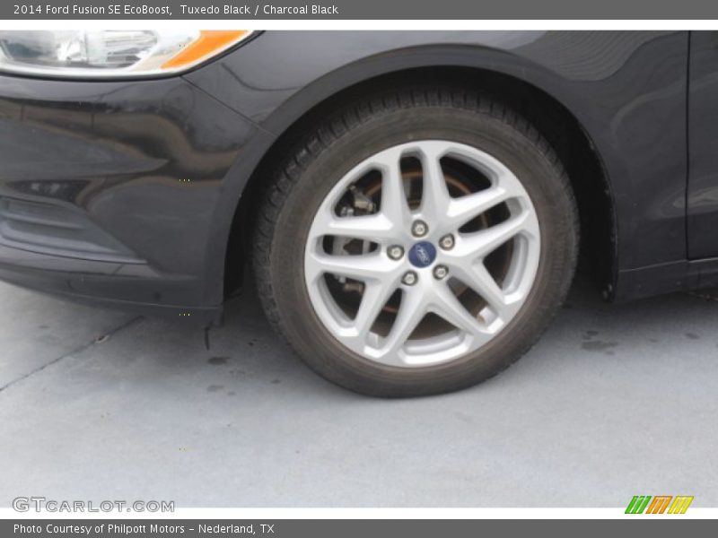 Tuxedo Black / Charcoal Black 2014 Ford Fusion SE EcoBoost