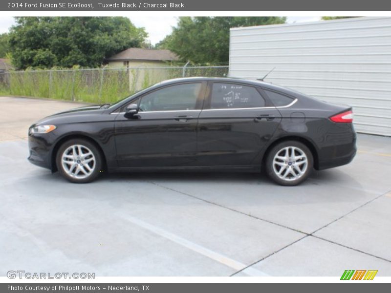 Tuxedo Black / Charcoal Black 2014 Ford Fusion SE EcoBoost