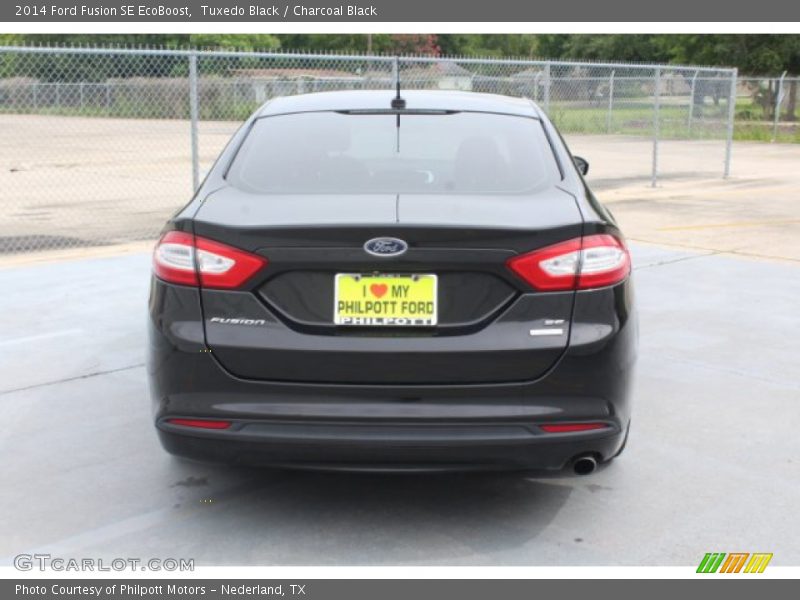 Tuxedo Black / Charcoal Black 2014 Ford Fusion SE EcoBoost
