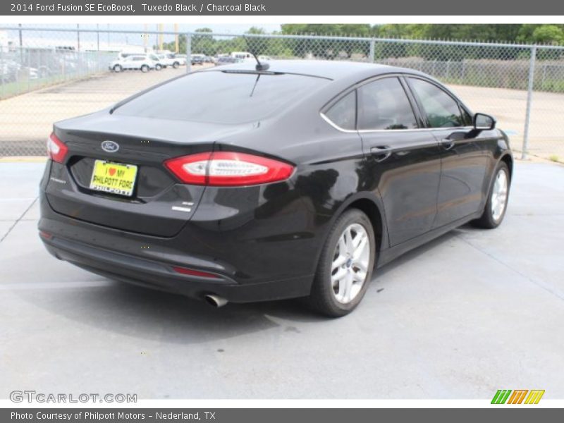 Tuxedo Black / Charcoal Black 2014 Ford Fusion SE EcoBoost
