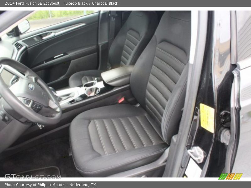 Tuxedo Black / Charcoal Black 2014 Ford Fusion SE EcoBoost