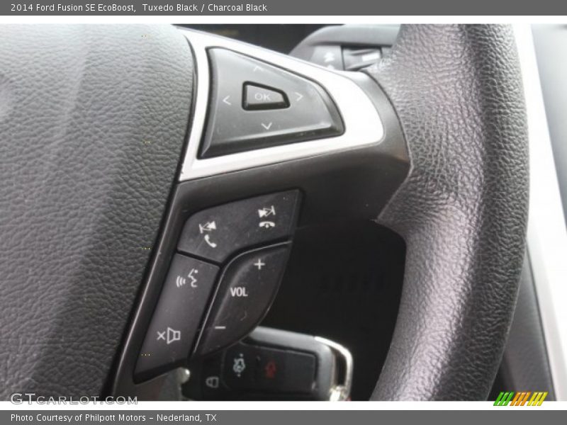 Tuxedo Black / Charcoal Black 2014 Ford Fusion SE EcoBoost