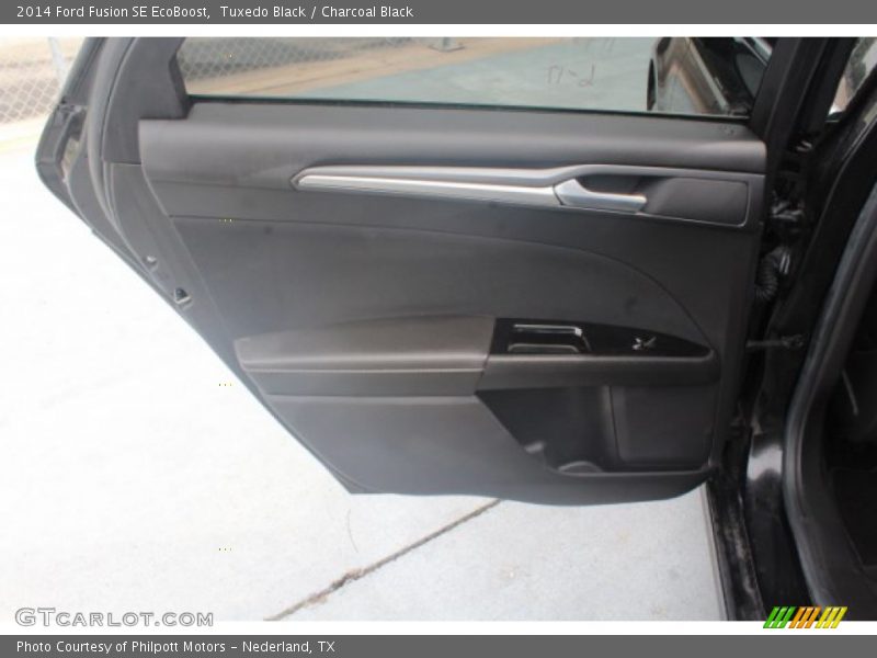 Tuxedo Black / Charcoal Black 2014 Ford Fusion SE EcoBoost