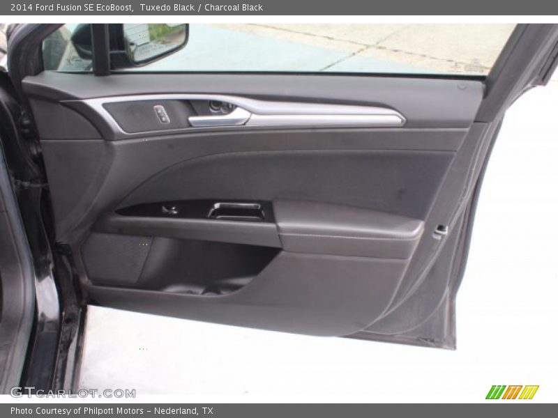 Tuxedo Black / Charcoal Black 2014 Ford Fusion SE EcoBoost
