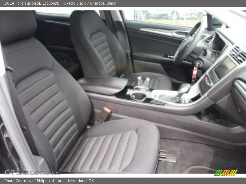 Tuxedo Black / Charcoal Black 2014 Ford Fusion SE EcoBoost