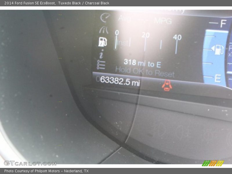 Tuxedo Black / Charcoal Black 2014 Ford Fusion SE EcoBoost