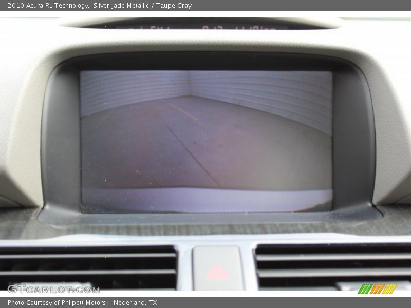 Silver Jade Metallic / Taupe Gray 2010 Acura RL Technology