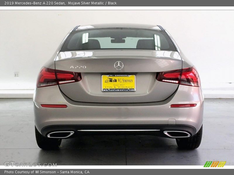 Mojave Silver Metallic / Black 2019 Mercedes-Benz A 220 Sedan